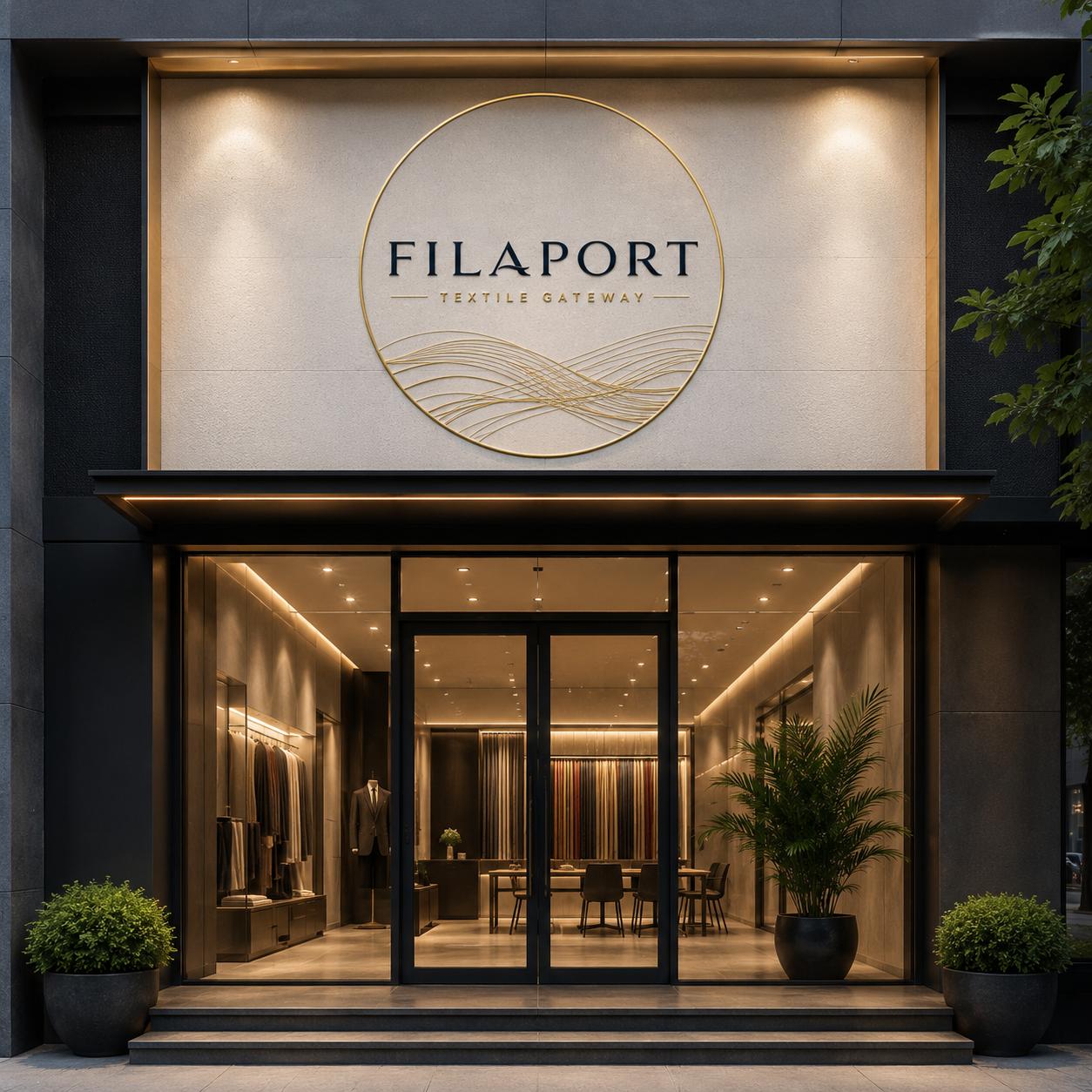 Fileport textile showroom